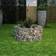 vidaXL Hexagonal Gabion Raised Bed 35.433"