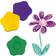 Djeco 12 Flower Crayons for Toddlers