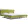 vidaXL Bed with LED Memory Foam Mattress 74cm Bettrahmen 160x200cm