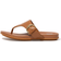 Fitflop Gracie Buckle Leather Toe-Post - Light Tan