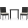 vidaXL 3065699 Patio Dining Set, 1 Table incl. 2 Chairs