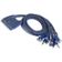 Aten KVM 2USB A/VGA/3.5mm - 4VGA/4x3.5mm/4USB A Adapter