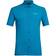 Salewa Puez Minicheck 2 Dry Short Sleeve Shirt - Blue/Blue Danube