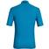 Salewa Puez Minicheck 2 Dry Short Sleeve Shirt - Blue/Blue Danube