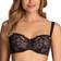 Anita Antonia Balconette Bra with Underwire And Moulded Cup - Black