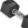 Olive Rubber Hex Dumbbell 7kg