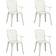 vidaXL 315575 4-pack Garden Dining Chair