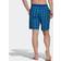 Adidas Classic Length Check Swim Shorts - Team Navy/Royal Blue