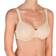 Conturelle by Felina Soft Touch Minimizer Bra - Sand