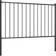 vidaXL Fence Panel with Posts 66.9x68.9"