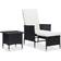 vidaXL 310233 Lounge-Set, 1 Bord inkl. 1 Stolar