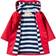 Hatley Lining Splash Jacket - Red with Navy Stripe (RC8CGRD003)