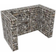 vidaXL Gabion Double Wheelie Bin