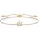 Thomas Sabo Flower Bracelet - Gold/Beige/Transparent