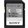 Sony SF-E SDXC Class 10 UHS-II U3 V60 270/120MB/s 128GB