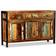 vidaXL Solid Sheesham Wood Sideboard 120x76cm