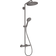 Hansgrohe Croma Select S Showerpipe 280 1jet (26890340) Krom, Svart