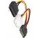 DeLock SATA-2SATA M-F 0.2m