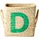 Rice Raffia Square Basket D