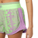 Nike Air Tempo Printed Running Shorts Women - Lime Glow/Violet Shock/Lime Glow/Black