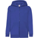 Fruit of the Loom Kid's Hooded Sweatshirt Jacket - Royal