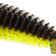 Westin RingCraw Curltail 9cm Black/Chartreuse 5pcs