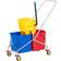 Ulsonix Cleaning Trolley with Wringer 2 Buckets