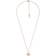 Michael Kors Precious Pavé Heart Necklace - Rose Gold/Transparent