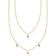 Thomas Sabo Charm Club Double Necklace - Gold/Multicolour