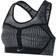 Nike Fe/Nom Flyknit High Support Non Padded Sports Bra - Black/Grey/White