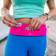 FlipBelt Zipper Running Belt Unisex- Hot Pink