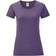 Fruit of the Loom Women's Iconic T-Shirt - Heather Purple