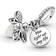 Pandora Glow in the Dark Firefly Dangle Charm - Silver/Green