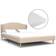 vidaXL Bed with Mattress 82.5cm Bettrahmen 120x200cm