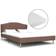 vidaXL Bed with Mattress 82.5cm Bettrahmen 120x200cm