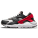 Nike Huarache Run GS - Dark Smoke Grey/Light Smoke Grey/Smoke Grey/University Red