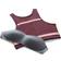 Nike Dri-Fit Swoosh Sports Bra - Dark Wine/Pale Coral/Black