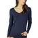 Mey Cotton Pure Long-Sleeved T-shirt - Night Blue