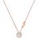 Michael Kors Premium Necklace - Rose Gold/Transparent