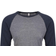 Next Level Tri-Blend 3/4 Sleeve Raglan T-shirt Unisex - Vintage Navy/Premium Heather