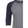 Next Level Tri-Blend 3/4 Sleeve Raglan T-shirt Unisex - Vintage Navy/Premium Heather