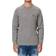 Lyle & Scott Crew Neck Lambswool Blend Jumper - Mid Grey Marl