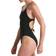 Nike Hydrastrong Lace Up Tie Back Swimsuit - Black