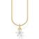 Thomas Sabo Flower Necklace - Gold/Transparent