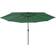 vidaXL Outdoor Parasol with LED Lights 400cm