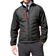 Result Black Compass Padded Softshell Jacket Unisex - Black/Red