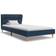 vidaXL Bed Frame with LED 25cm Bettrahmen 90x200cm