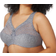 Glamorise MagicLift Moisture Control Bra - Grey