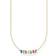 Thomas Sabo Colourful Necklace - Gold/Multicolour