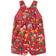 Frugi Rury Reversible Dungaree - True Red/Parakeet